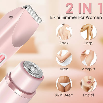 2 In 1 Bikini Trimmer For Women